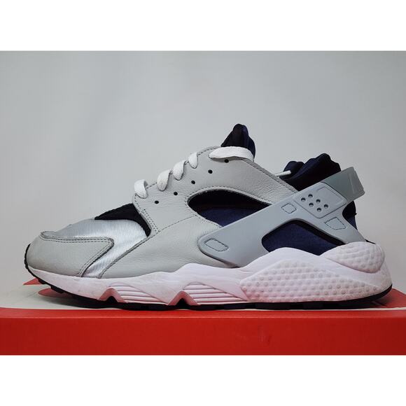 Nike Air Huarache GREY FOG OBSIDIAN DD1068-005 Size 11 WORN - Picture 3 of 8